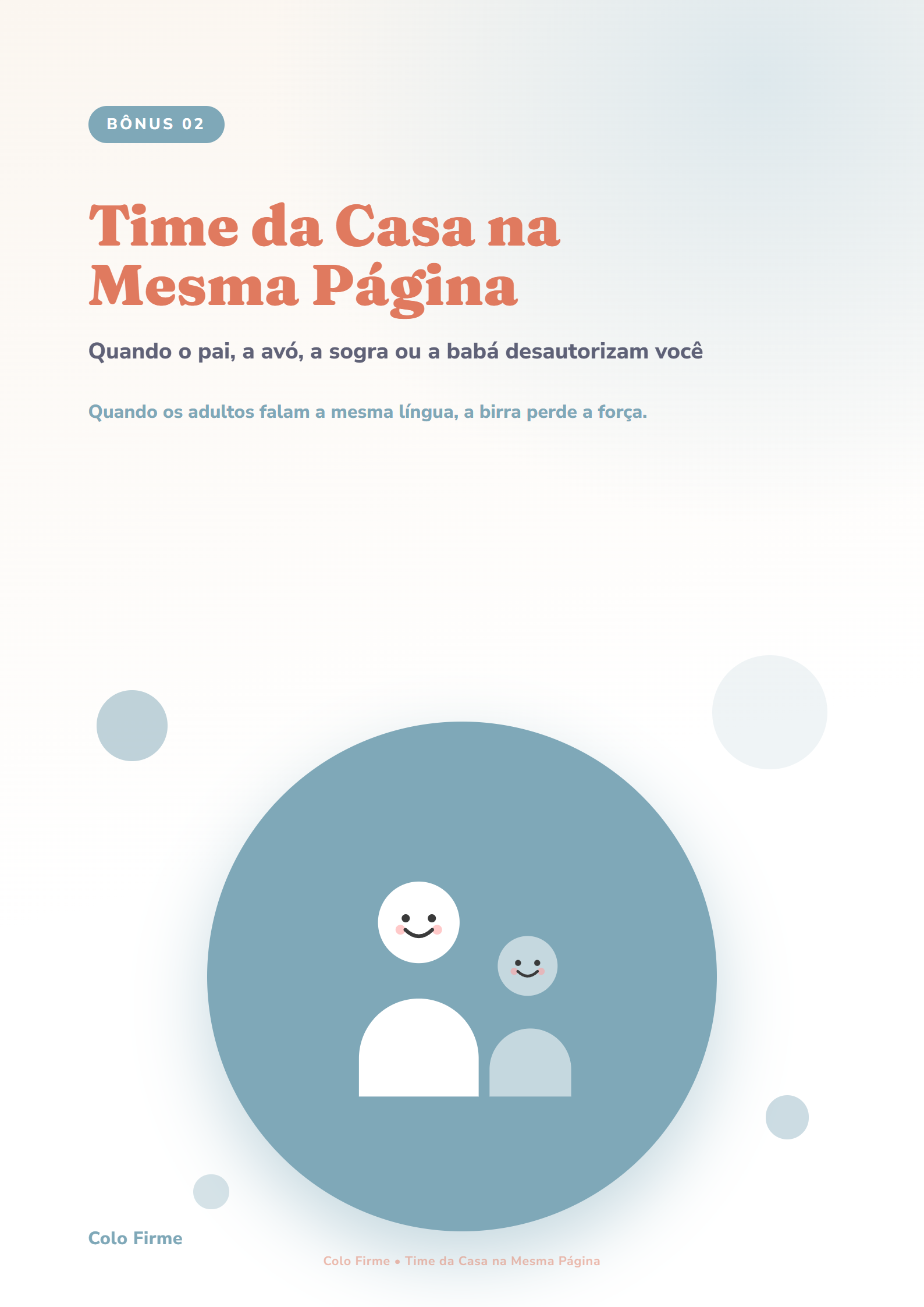 Capa do bônus Time da Casa na Mesma Página